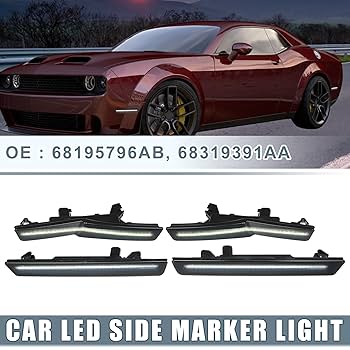 Amazon.com: A ABSOPRO Car LED Front Rear Side Marker 6000K